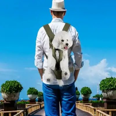 Sac à Dos pour Chien - PetCarrier™ - Vert - Le chien voyageur - Sac à Dos pour Chien - PetCarrier™ - Vert