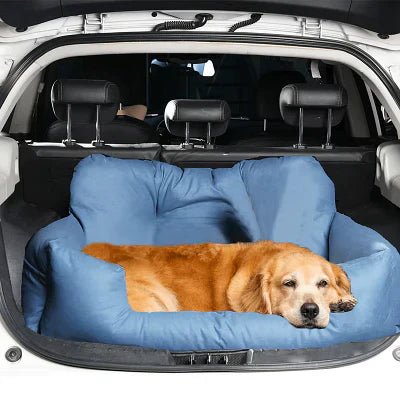 Siege Auto pour Chien - CarrierTravelDog™ - Bleu - Le chien voyageur - Siege Auto pour Chien - CarrierTravelDog™ - Bleu