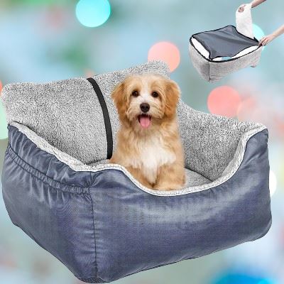 Siege Auto pour Chien - PetCarSeat™ - Bleu - Le chien voyageur - Siege Auto pour Chien - PetCarSeat™ - Bleu